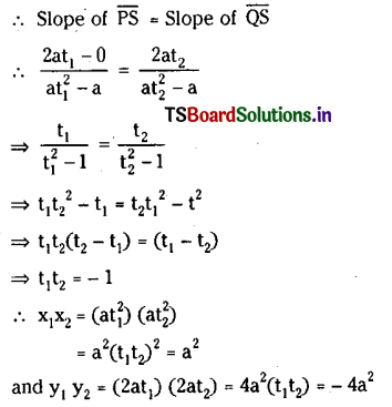TS Inter 2nd Year Maths 2B Parabola Important Questions 8