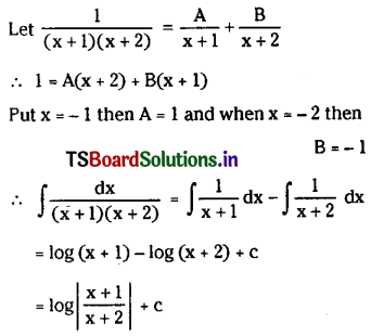 TS Inter 2nd Year Maths 2B Solutions Chapter 6 Integration Ex 6(e) I Q6