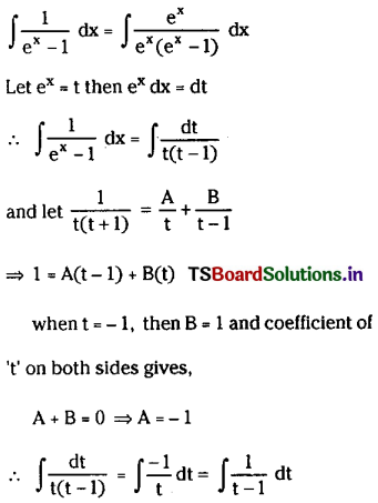 TS Inter 2nd Year Maths 2B Solutions Chapter 6 Integration Ex 6(e) I Q7