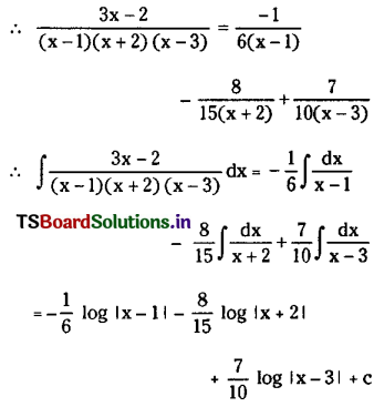 TS Inter 2nd Year Maths 2B Solutions Chapter 6 Integration Ex 6(e) II Q3