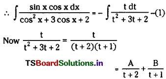 TS Inter 2nd Year Maths 2B Solutions Chapter 6 Integration Ex 6(e) III Q5