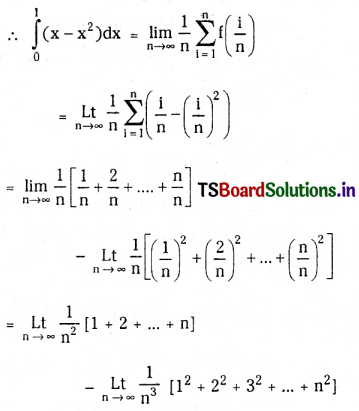 TS Inter 2nd Year Maths 2B Solutions Chapter 7 Definite Integrals Ex 7(a) II Q2