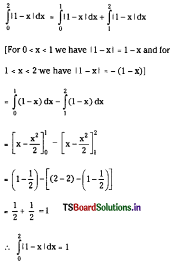 TS Inter 2nd Year Maths 2B Solutions Chapter 7 Definite Integrals Ex 7(b) I Q5