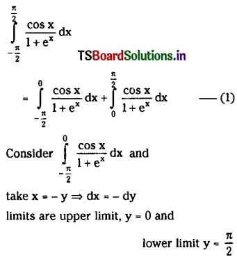TS Inter 2nd Year Maths 2B Solutions Chapter 7 Definite Integrals Ex 7(b) I Q6