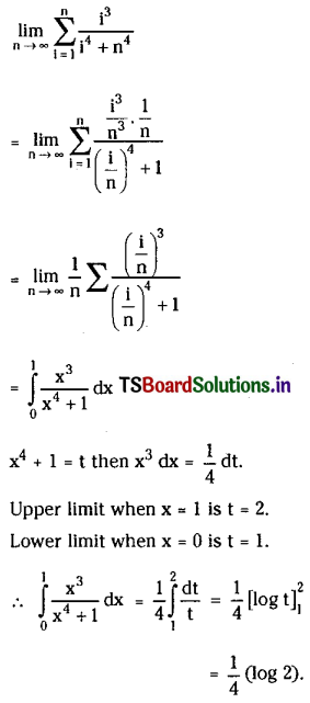 TS Inter 2nd Year Maths 2B Solutions Chapter 7 Definite Integrals Ex 7(b) II Q11