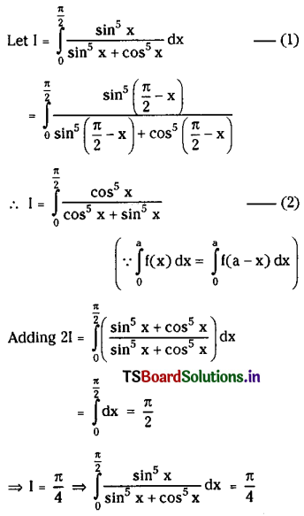 TS Inter 2nd Year Maths 2B Solutions Chapter 7 Definite Integrals Ex 7(b) II Q6
