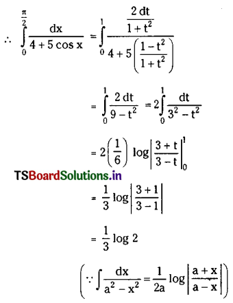 TS Inter 2nd Year Maths 2B Solutions Chapter 7 Definite Integrals Ex 7(b) III Q1.1