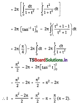 TS Inter 2nd Year Maths 2B Solutions Chapter 7 Definite Integrals Ex 7(b) III Q10.2
