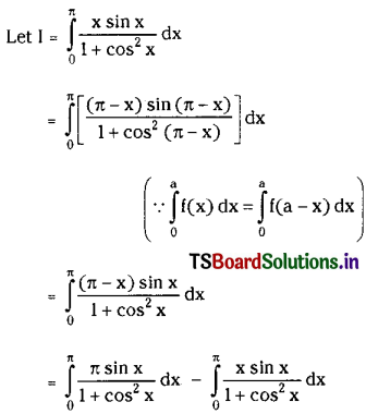 TS Inter 2nd Year Maths 2B Solutions Chapter 7 Definite Integrals Ex 7(b) III Q12