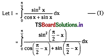 TS Inter 2nd Year Maths 2B Solutions Chapter 7 Definite Integrals Ex 7(b) III Q13