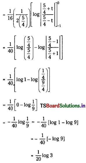 TS Inter 2nd Year Maths 2B Solutions Chapter 7 Definite Integrals Ex 7(b) III Q4.1