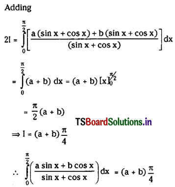 TS Inter 2nd Year Maths 2B Solutions Chapter 7 Definite Integrals Ex 7(b) III Q5.1