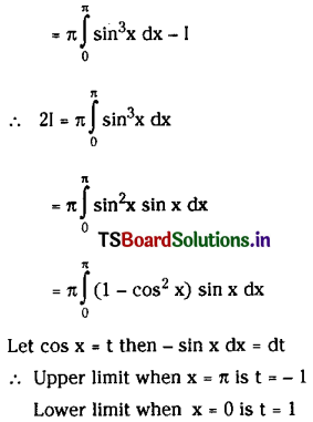 TS Inter 2nd Year Maths 2B Solutions Chapter 7 Definite Integrals Ex 7(b) III Q8.1