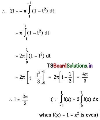 TS Inter 2nd Year Maths 2B Solutions Chapter 7 Definite Integrals Ex 7(b) III Q8.2