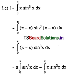 TS Inter 2nd Year Maths 2B Solutions Chapter 7 Definite Integrals Ex 7(b) III Q8