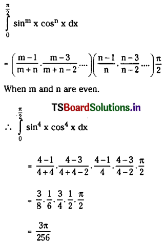 TS Inter 2nd Year Maths 2B Solutions Chapter 7 Definite Integrals Ex 7(c) I Q4