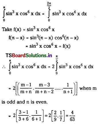 TS Inter 2nd Year Maths 2B Solutions Chapter 7 Definite Integrals Ex 7(c) I Q5