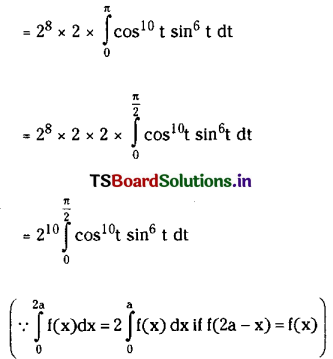 TS Inter 2nd Year Maths 2B Solutions Chapter 7 Definite Integrals Ex 7(c) III Q5.1