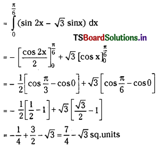 TS Inter 2nd Year Maths 2B Solutions Chapter 7 Definite Integrals Ex 7(d) 17