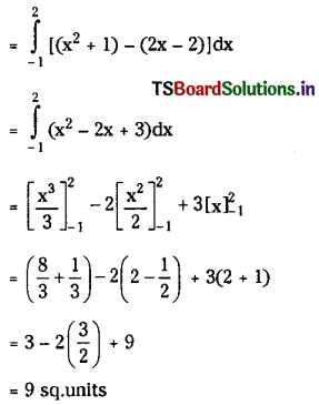 TS Inter 2nd Year Maths 2B Solutions Chapter 7 Definite Integrals Ex 7(d) 25