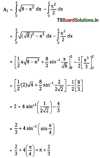 TS Inter 2nd Year Maths 2B Solutions Chapter 7 Definite Integrals Ex 7(d) 34