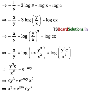 TS Inter 2nd Year Maths 2B Solutions Chapter 8 Differential Equations Ex 8(c) 13