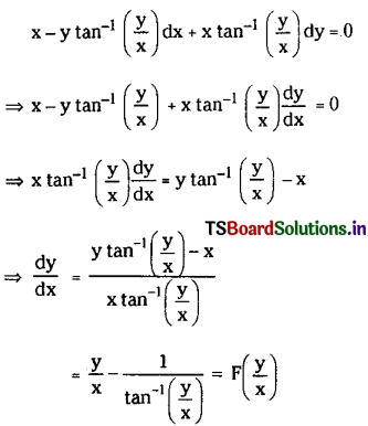 TS Inter 2nd Year Maths 2B Solutions Chapter 8 Differential Equations Ex 8(c) 2