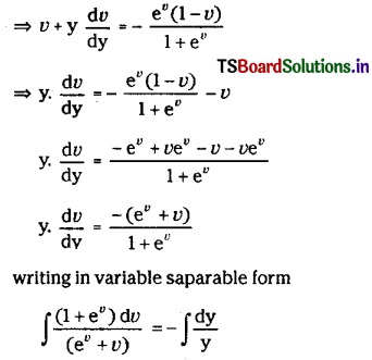 TS Inter 2nd Year Maths 2B Solutions Chapter 8 Differential Equations Ex 8(c) 23