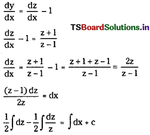 TS Inter 2nd Year Maths 2B Solutions Chapter 8 Differential Equations Ex 8(d) 5