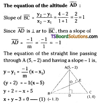 TS Inter First Year Maths 1B Straight Lines Important Questions Long Answer Type DTP Q23