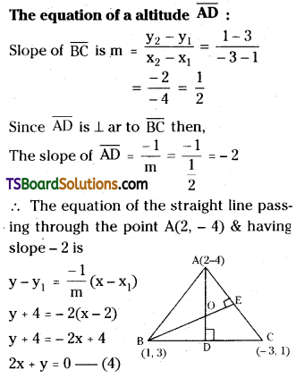 TS Inter First Year Maths 1B Straight Lines Important Questions Long Answer Type DTP Q27.2