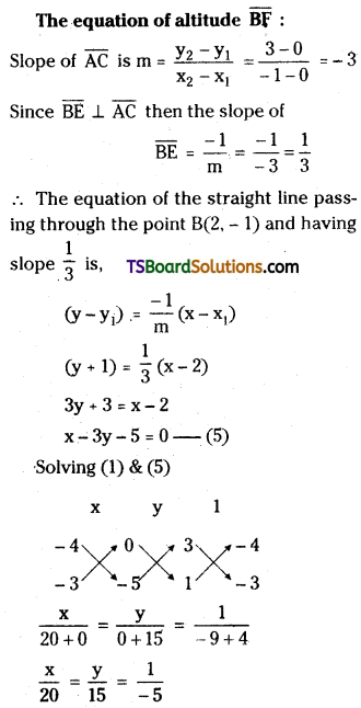 TS Inter First Year Maths 1B Straight Lines Important Questions Long Answer Type DTP Q29.4