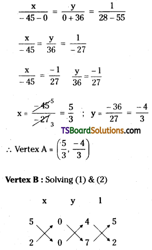 TS Inter First Year Maths 1B Straight Lines Important Questions Long Answer Type Some more Q44.1