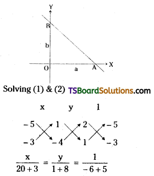 TS Inter First Year Maths 1B Straight Lines Important Questions Short Answer Type Q13