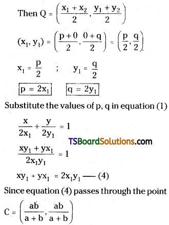 TS Inter First Year Maths 1B Straight Lines Important Questions Short Answer Type Q5.2