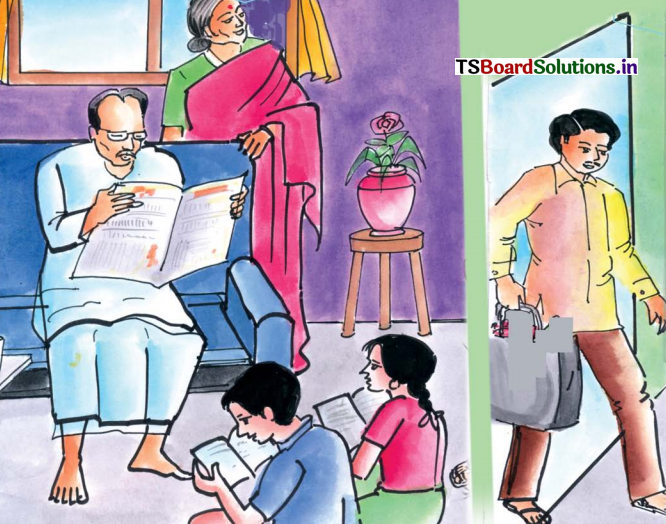 TS 6th Class Hindi Guide 5th Lesson मेरा परिवार 3
