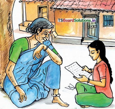 TS 6th Class Telugu 4th Lesson Questions and Answers Telangana లేఖ 1