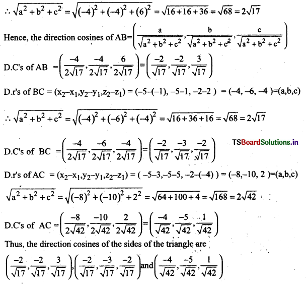 AP Inter 2nd Year Maths Exercise 11a Solutions 1