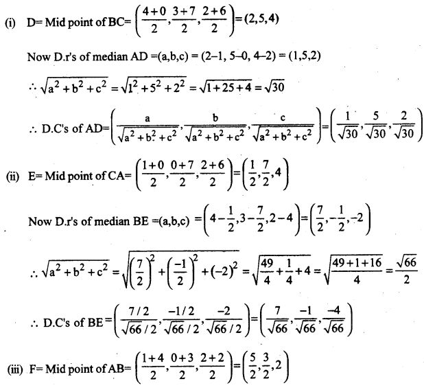 AP Inter 2nd Year Maths Exercise 11a Solutions 2