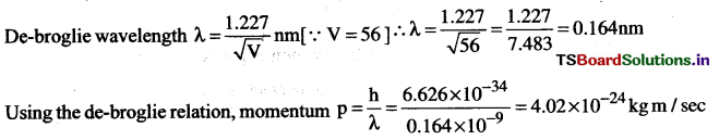 Dual Nature of Radiation and Matter Questions and Answers AP Inter 2nd Year Physics Chapter 11 4