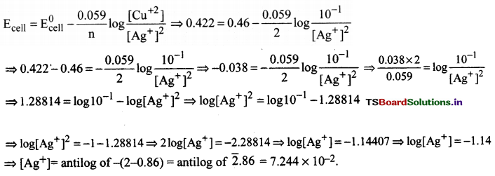 Electrochemistry Questions and Answers AP Inter 2nd Year Chemistry Chapter 2 16