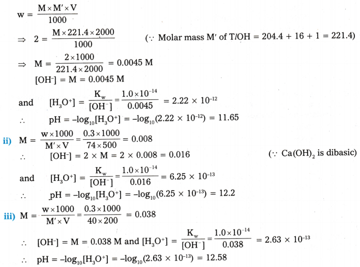 Equilibrium Questions and Answers AP Inter 1st Year Chemistry Chapter 6 20