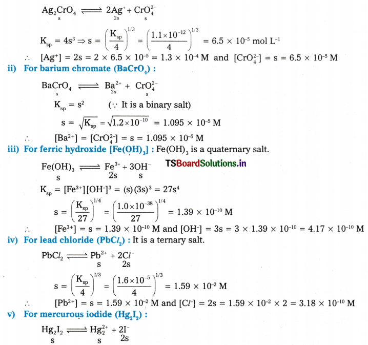 Equilibrium Questions and Answers AP Inter 1st Year Chemistry Chapter 6 28
