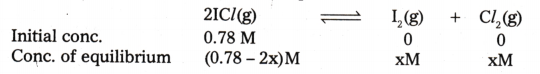 Equilibrium Questions and Answers AP Inter 1st Year Chemistry Chapter 6 7