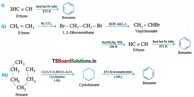 Hydrocarbons Questions and Answers AP Inter 1st Year Chemistry Chapter 9 100